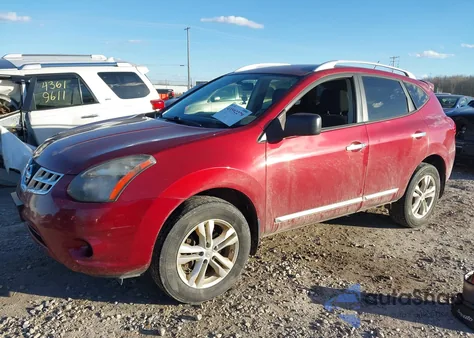 2015 Nissan Rogue Select S z USA, uszkodzony, nr VIN JN8AS5MV9FW755515